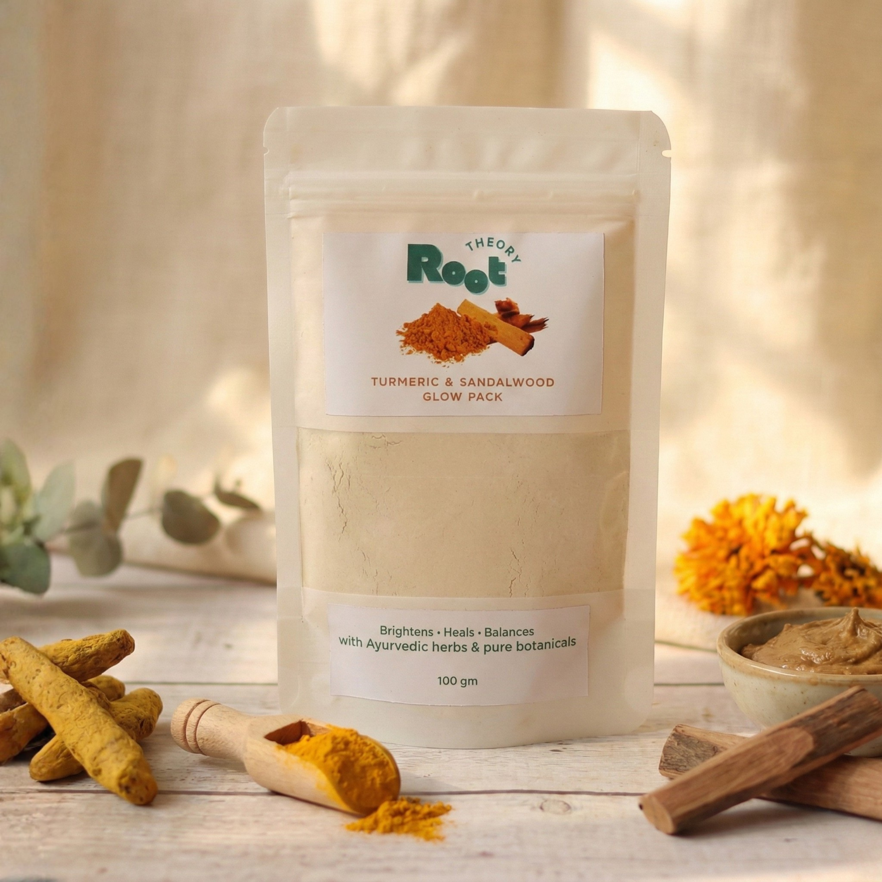 Turmeric & Sandalwood Face Pack 100g