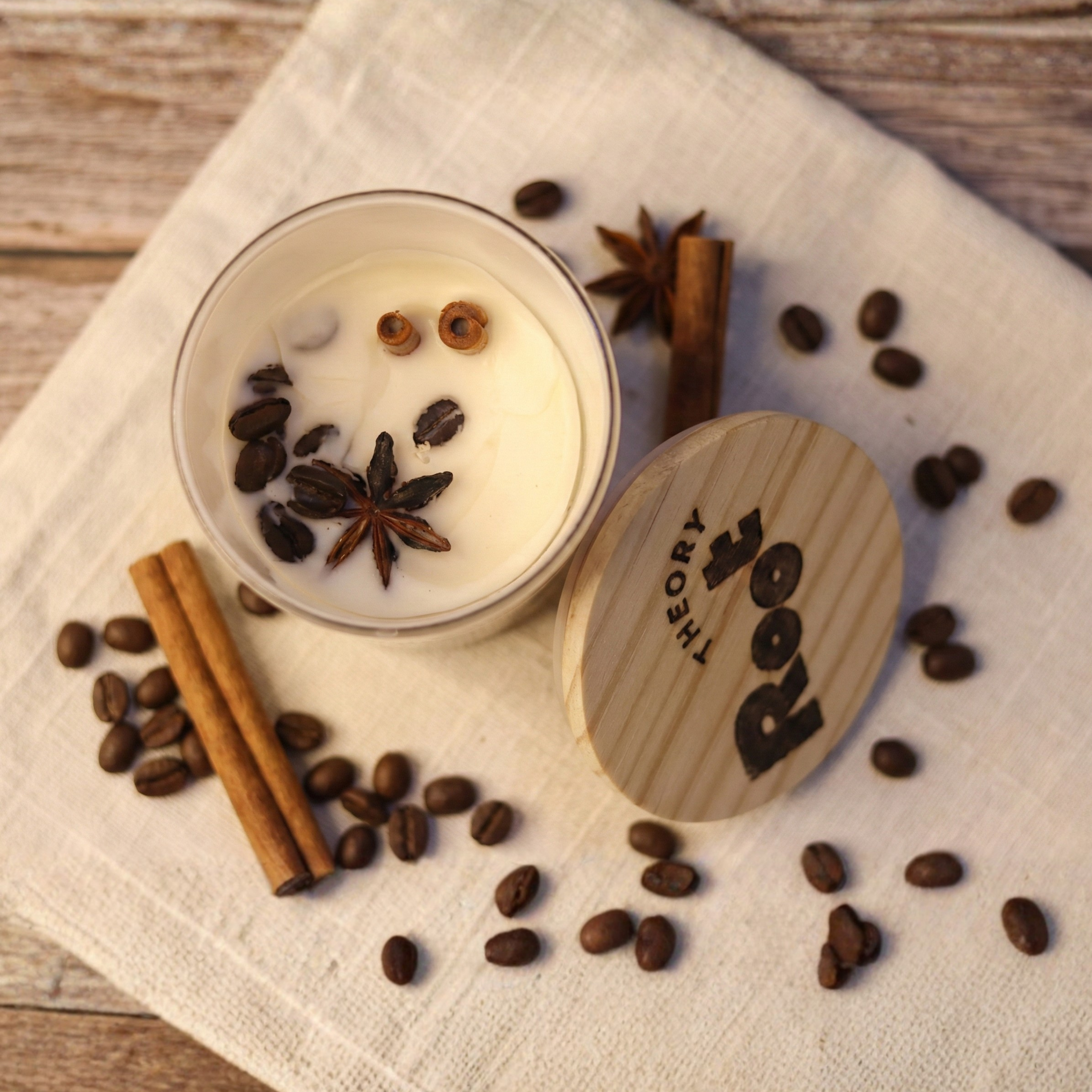 Coffee Vanilla Swirl - Scented Candle