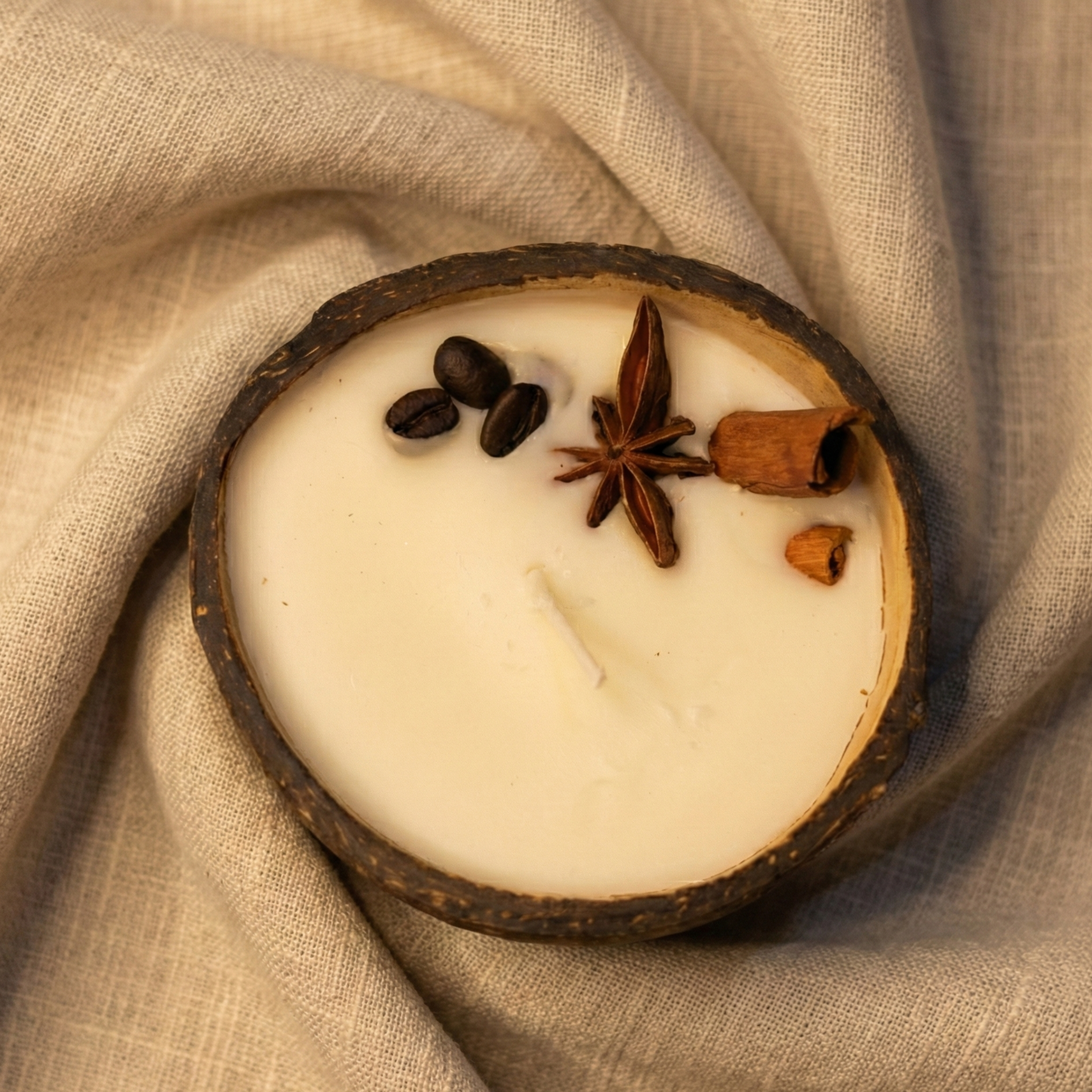 Coffee Vanilla Swirl - Scented Candle