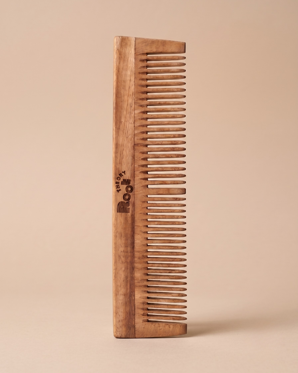 Neem Wood Comb | Handmade Anti-Static Wooden Hair Comb