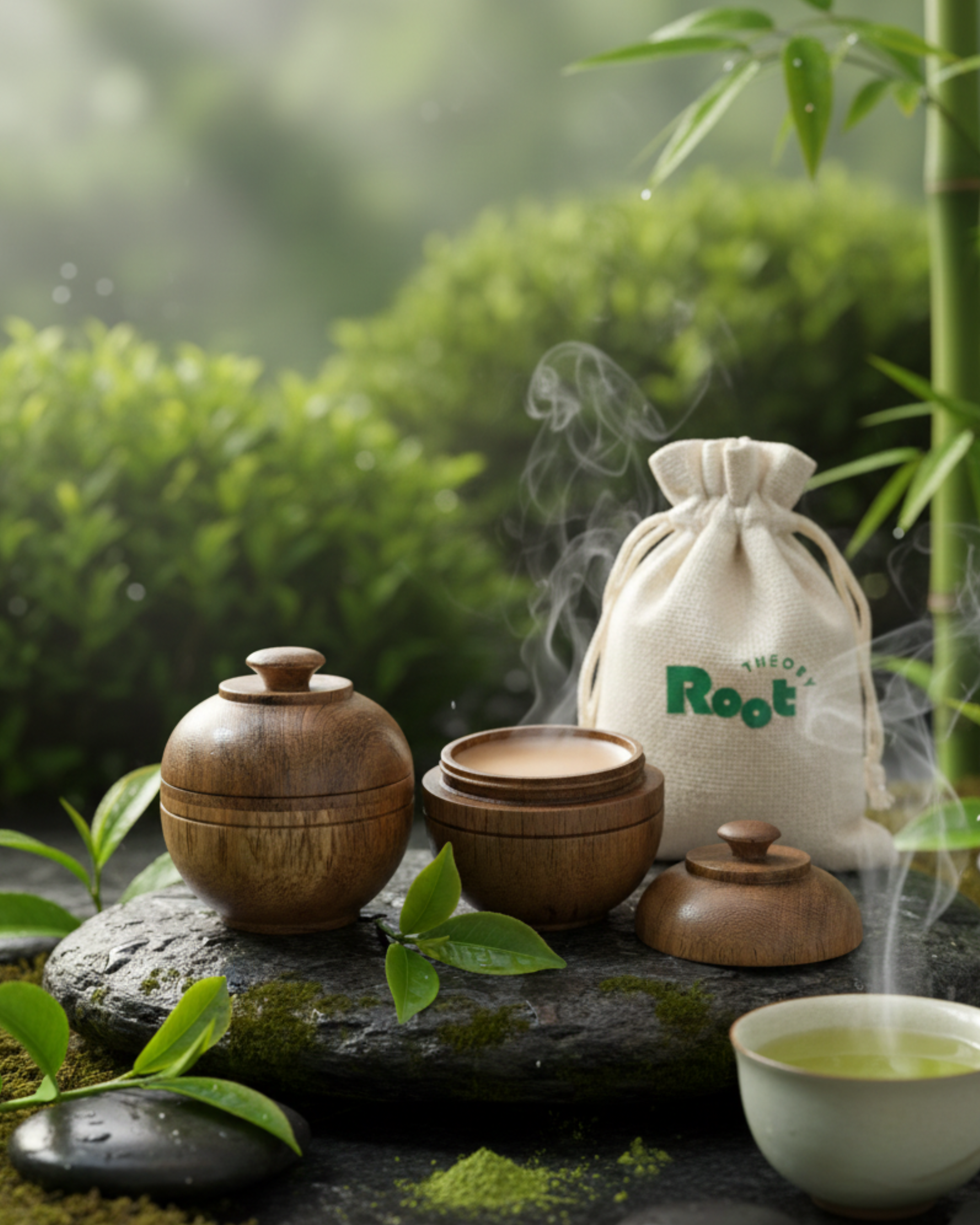 Green Tea - Solid Perfumes (6g)